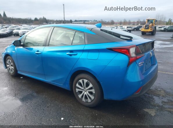 JTDL9RFU8K3009760 2019 TOYOTA LE Blue Trasero izquierdo