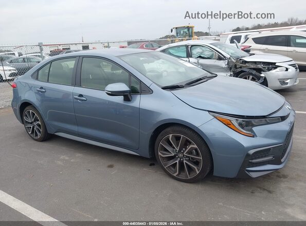 JTDS4MCE6NJ099386 2022 TOYOTA LL Blue Widok wnętrza z tyłu
