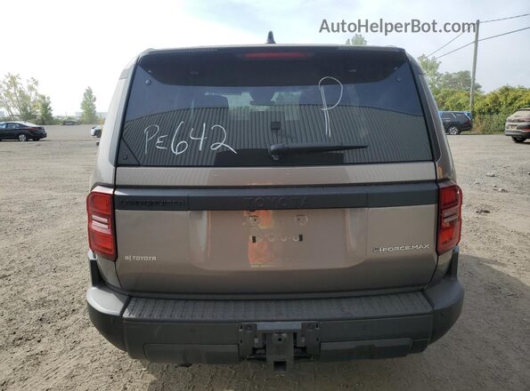 JTEABFAJ4RK009791 2024 TOYOTA LAND Gray Widok z tyłu