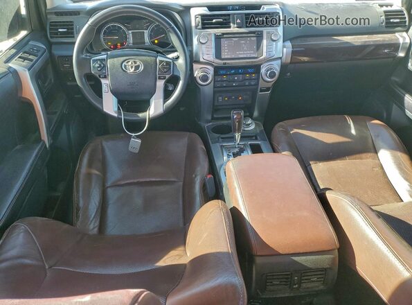 JTEBU5JR2G5289883 2016 TOYOTA 4RUNNER Серый Вид панели приборов