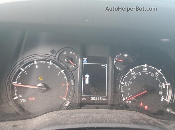 JTEBU5JR3L5778870 2020 TOYOTA 4 Blue Vista del cuadro de instrumentos