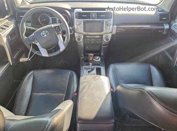 JTEBU5JRXG5338005 2016 TOYOTA 4RUNNER White Dashboard view