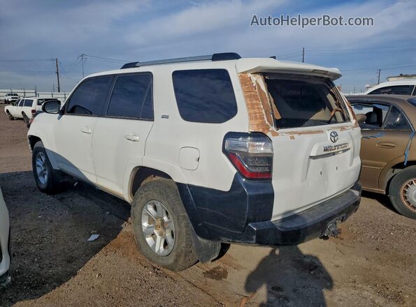 JTEEU5JR1N5265584 2022 TOYOTA 4RUNNER White უკანა მარცხენა