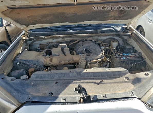 JTEEU5JR1N5265584 2022 TOYOTA 4RUNNER White ძრავის განყოფილების ხედი