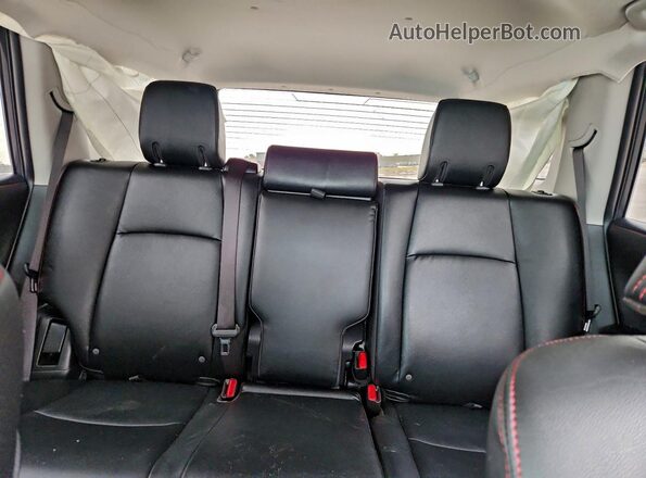 JTELU5JR1R6302558 2024 TOYOTA 4RUNNER Gray Rear seats view