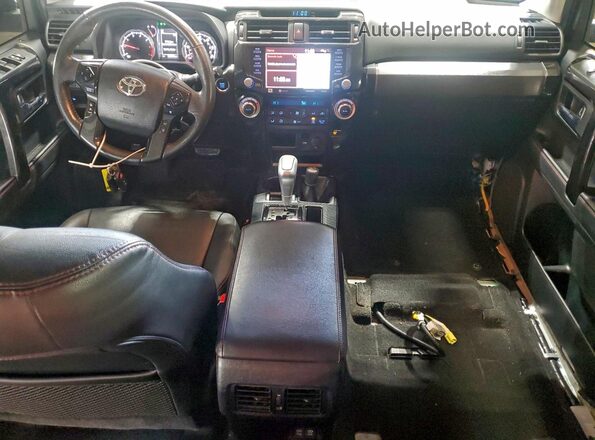 JTELU5JR8M5904694 2021 TOYOTA 4RUNNER Gray Vista del salpicadero