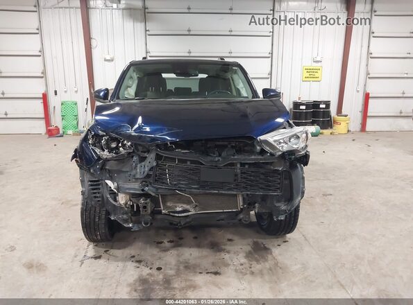 JTEMU5JR4N5992438 2022 TOYOTA 4RUNNER Blue Դիմացի տեսք