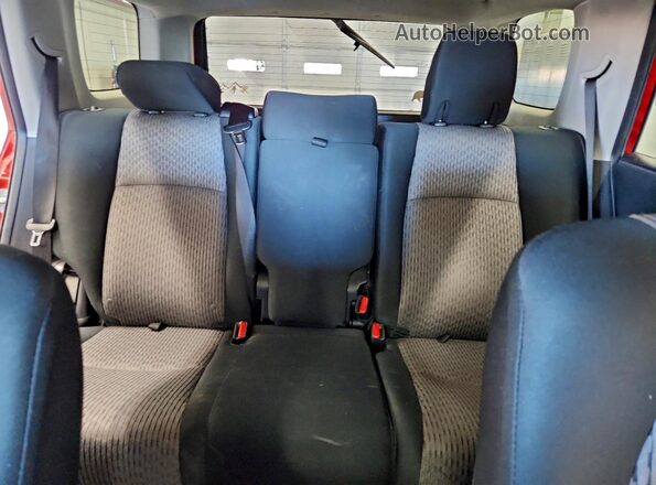 JTEMU5JRXM5933019 2021 TOYOTA 4RUNNER Красный Вид задних сидений