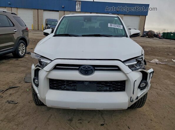 JTENU5JR2P6125119 2023 TOYOTA 4RUNNER White წინა ხედი