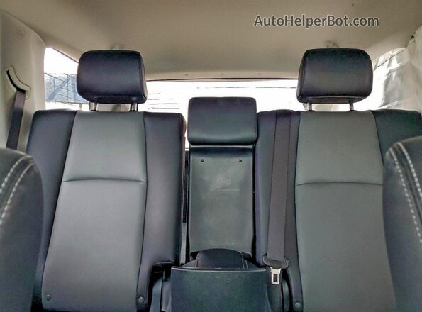 JTENU5JR2P6125119 2023 TOYOTA 4RUNNER White უკანა სავარძლების ხედი