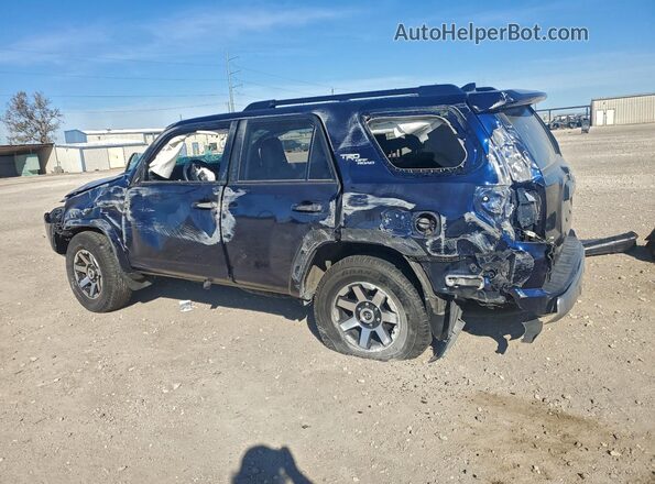 JTERU5JR0R6281440 2024 TOYOTA 4RUNNER Blue Tył lewy