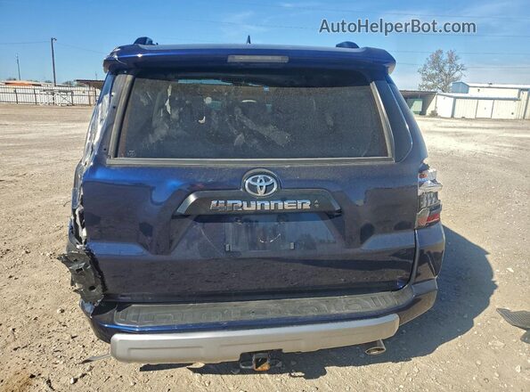 JTERU5JR0R6281440 2024 TOYOTA 4RUNNER Blue Widok z tyłu