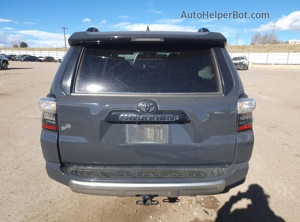 JTERU5JRXR6294874 2024 TOYOTA 4RUNNER Gray Rear view