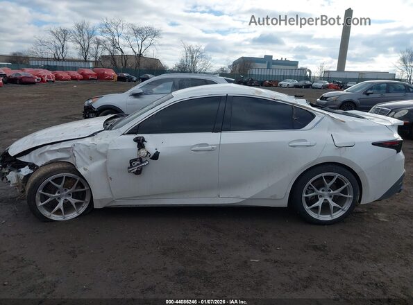 JTHA81F29M5047482 2021 LEXUS IS 300 White 