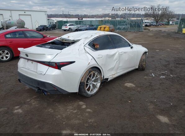 JTHA81F29M5047482 2021 LEXUS IS 300 White Задня права чверть