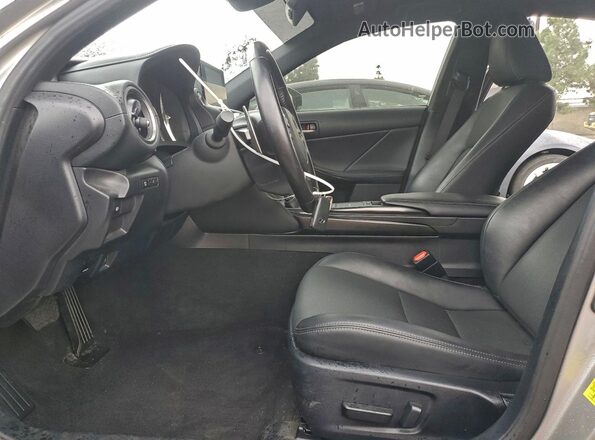 JTHAA1D20M5113750 2021 LEXUS IS Silver წინა სალონის ხედი