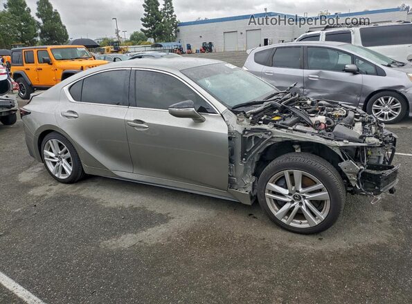 JTHAA1D20M5113750 2021 LEXUS IS Silver წინა მარჯვენა