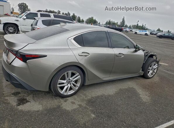 JTHAA1D20M5113750 2021 LEXUS IS Silver უკანა მარჯვენა