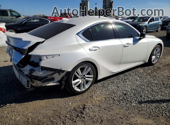 JTHAA1D23M5109367 2021 LEXUS IS White Հետևի աջ