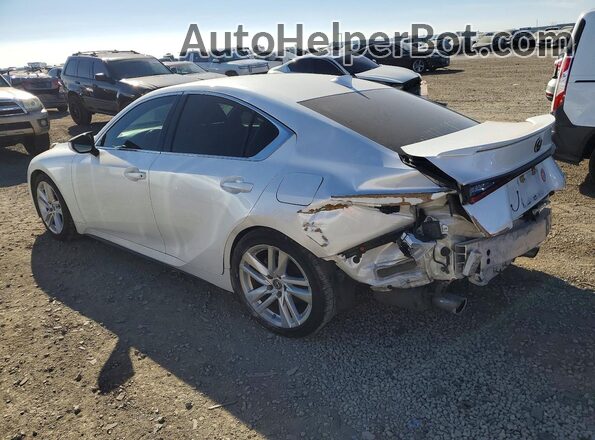 JTHAA1D23M5109367 2021 LEXUS IS White Հետևի ձախ
