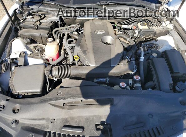 JTHAA1D23M5109367 2021 LEXUS IS White Սալոնի հետևի տեսք