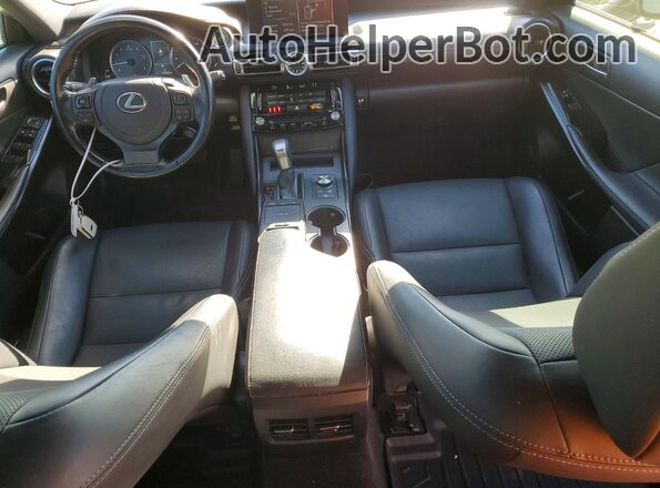 JTHAA1D23M5109367 2021 LEXUS IS White Առջևի վահանակի տեսք