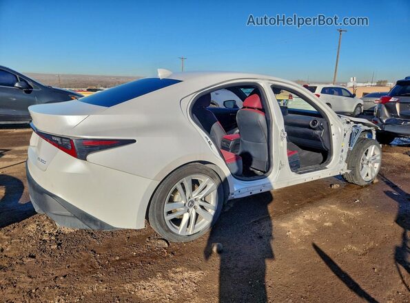 JTHAA1D28M5110207 2021 LEXUS IS White Задня права чверть