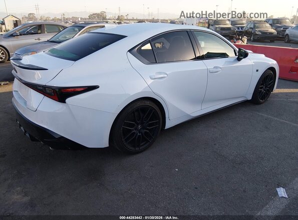 JTHAP1D20R5006834 2024 LEXUS IS 500 White 