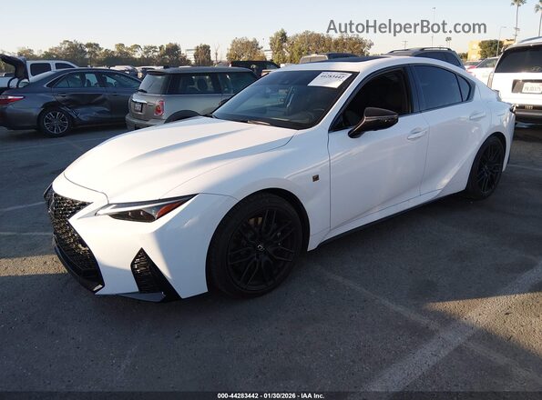 JTHAP1D20R5006834 2024 LEXUS IS 500 White 