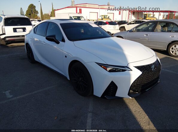 JTHAP1D20R5006834 2024 LEXUS IS 500 White 