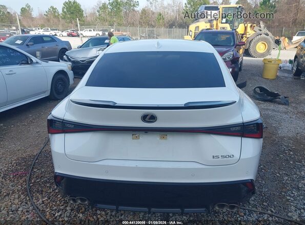 JTHAP1D22P5002636 2023 LEXUS IS 500 White 