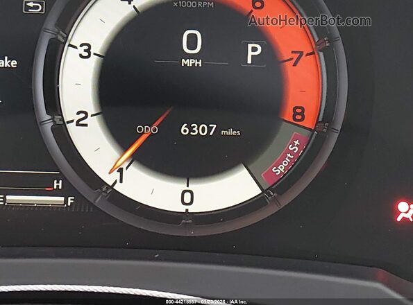 JTHAP1D26S5008187 2025 LEXUS IS 500 Red 