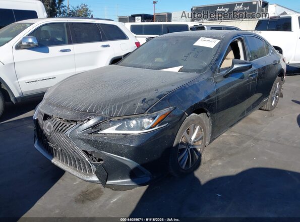 JTHB21B12K2035949 2019 LEXUS ES 300H Black Front left