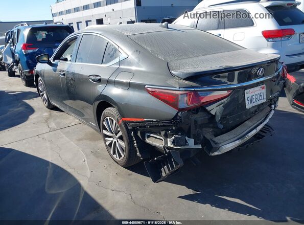 JTHB21B12K2035949 2019 LEXUS ES 300H Black Rear left