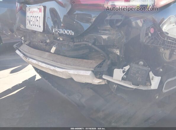 JTHB21B12K2035949 2019 LEXUS ES 300H Black Front view