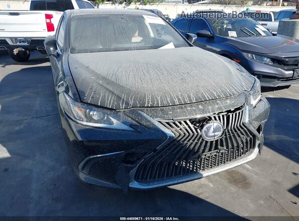 JTHB21B12K2035949 2019 LEXUS ES 300H Black Rear interior view