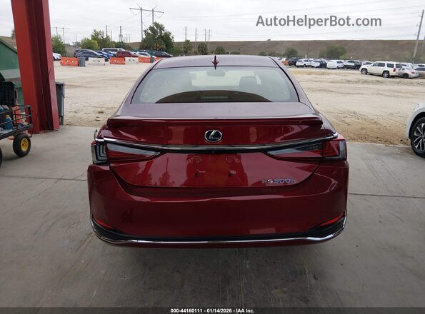 JTHB21B17K2021965 2019 LEXUS ES 300H Red 