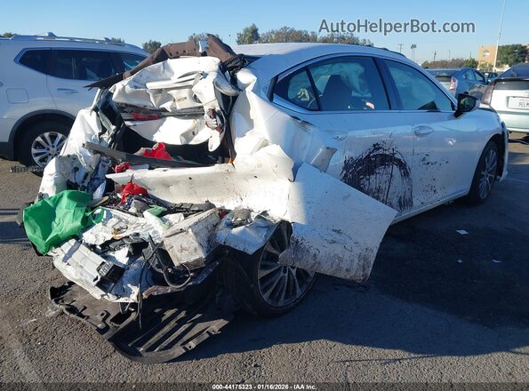 JTHB21B18K2019996 2019 LEXUS ES 300H White Задня права чверть