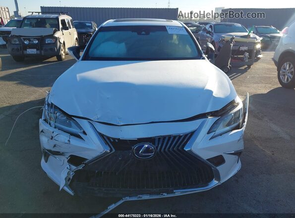 JTHB21B18K2019996 2019 LEXUS ES 300H White Вид щитка приладів