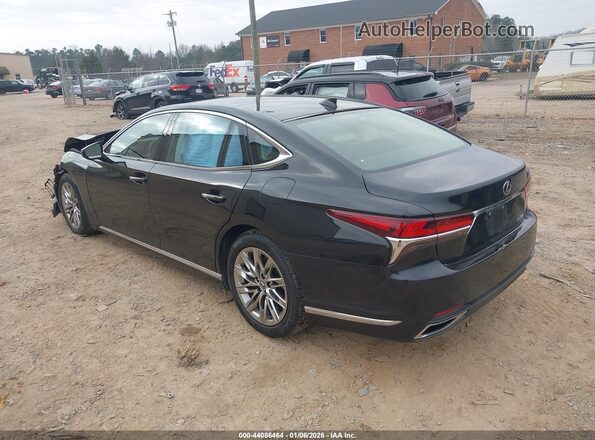 JTHB51FF0J5001499 2018 LEXUS LS 500 Черный Задняя левая четверть