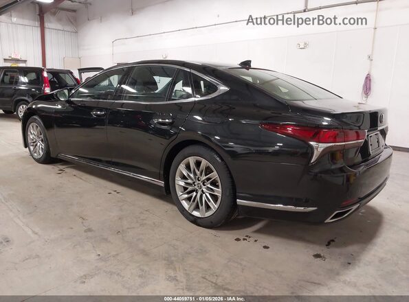 JTHB51FF1J5006372 2018 LEXUS LS 500 Black Задня ліва чверть