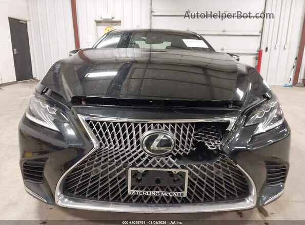 JTHB51FF1J5006372 2018 LEXUS LS 500 Black Вид спереду