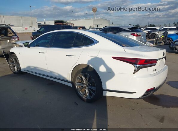 JTHB51FF4J5000484 2018 LEXUS LS 500 Белый Задняя левая четверть