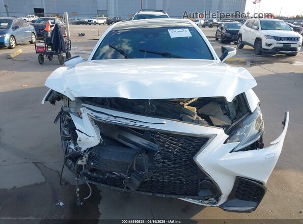 JTHB51FF4J5000484 2018 LEXUS LS 500 Белый Вид панели приборов