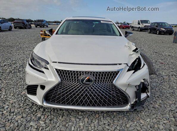 JTHB51FFXJ5003292 2018 LEXUS LS White Вид спереду