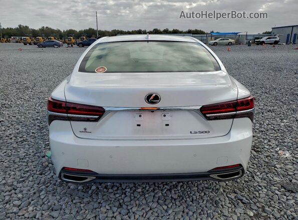 JTHB51FFXJ5003292 2018 LEXUS LS White Вид ззаду