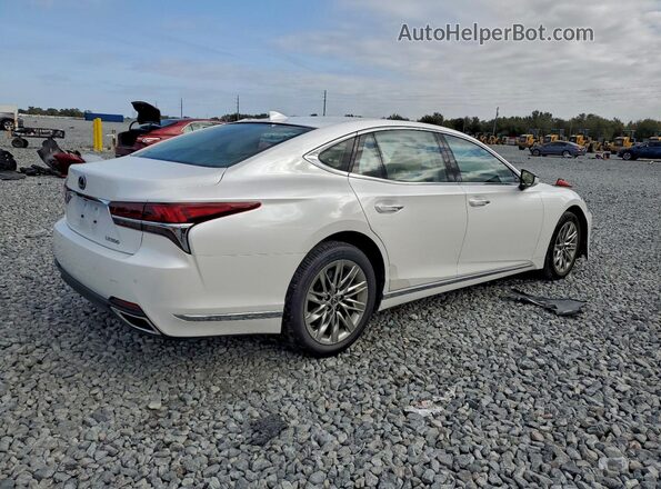 JTHB51FFXJ5003292 2018 LEXUS LS White Задня права чверть