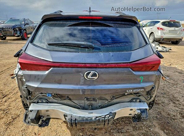 JTHB6JBH6P2152670 2023 LEXUS UX Charcoal Rear view