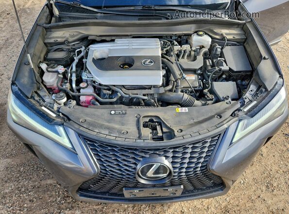 JTHB6JBH6P2152670 2023 LEXUS UX Charcoal Rear interior view