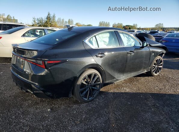 JTHB81F22R5054074 2024 LEXUS IS Black Задня права чверть